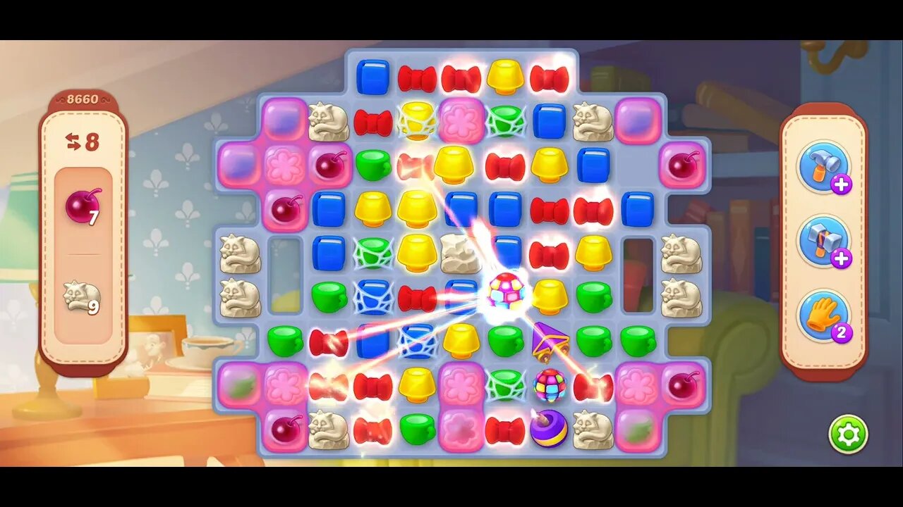 Playrix Homescapes Gameplay Walkthrough Level 8660