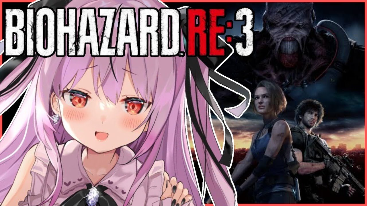 【バイオハザードRE3】クリアまでやるYO！！！ネクロｖｓゾンビ【潤羽るしあ/ホロライブ】