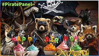 Birthday Pirate Panel! | The Bear Truth