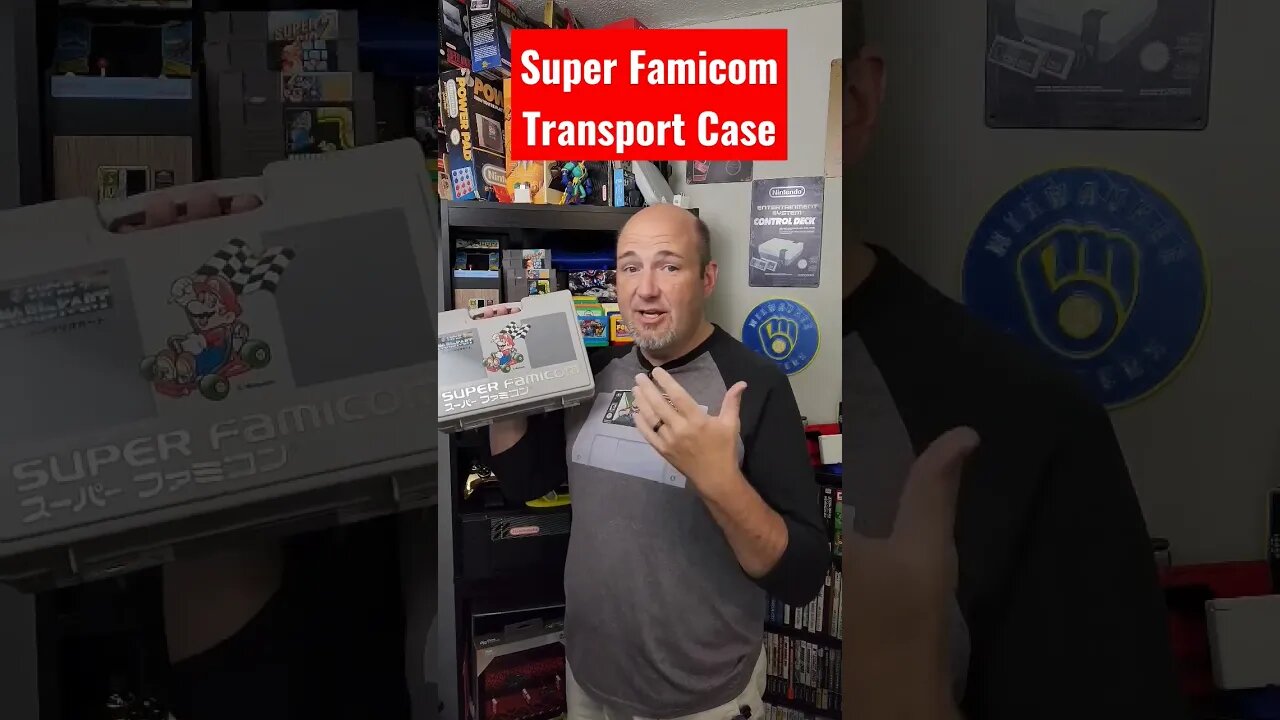 Japanese Nintendo Super Famicom Case!