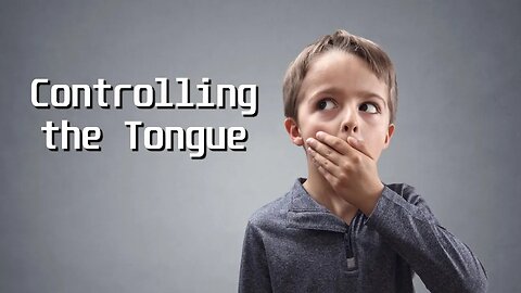 Controlling the Tongue | Pastor Anderson Preaching