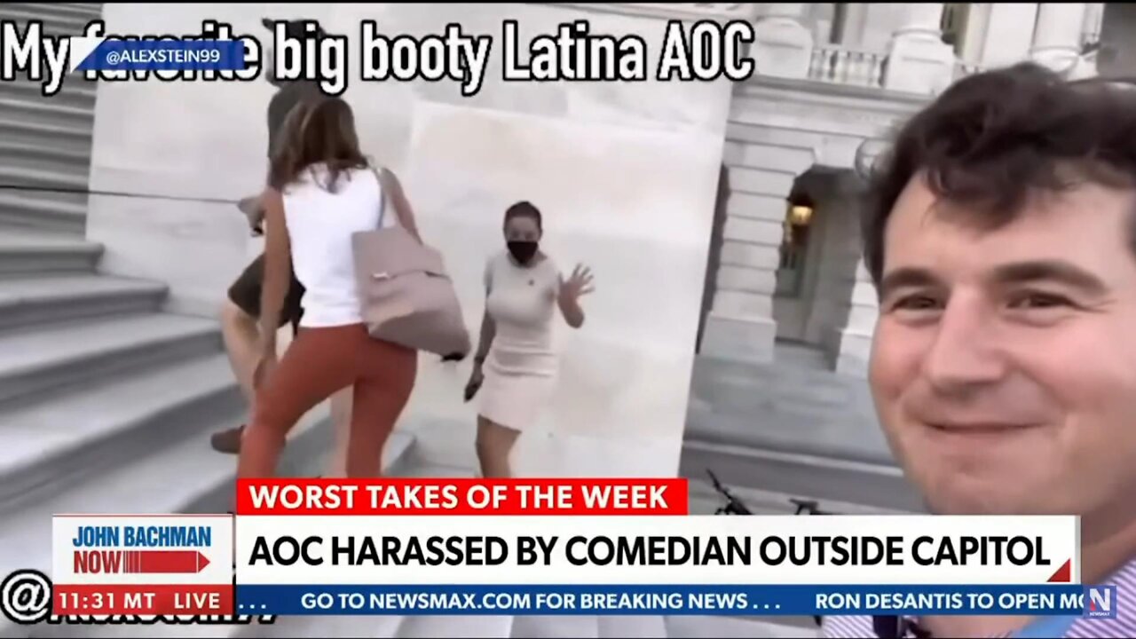 AOC was sexually harassed at the Capital — and she liked it! * 7/15/22