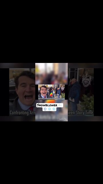 Antifa Snowflake Gets One Arm Tossed By Alex Stein Outside Drag queen Story Hour