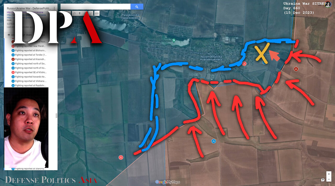 Russia reached southern edge of Novomykhailivka; Advanced south of Krasnohorivka - Donetsk Front