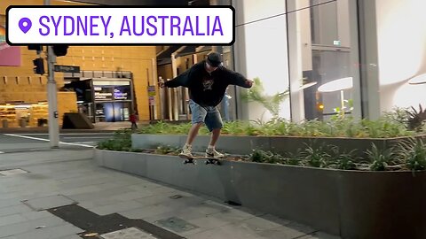 Street Skating the City of Sydney!