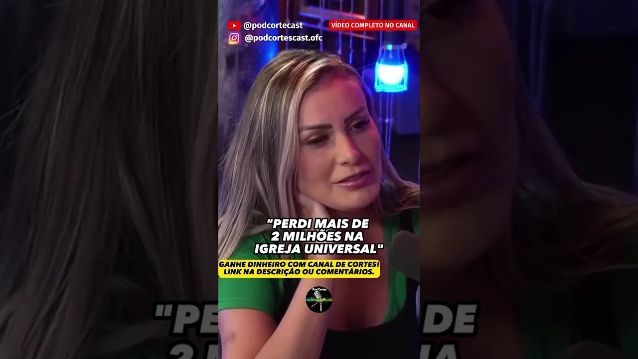 ANDRESSA URACH PERDEU TUDO NA UNIVERSAL? #shorts #andressaurach #cristã #igrejauniversal #dizimo