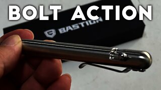 Bastion Bolt Action EDC Pen Is Sleek