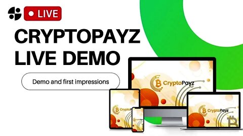 CryptoPayz Live DEMO|Watch CryptoPayz In Action|#cryptopayz#livedemo