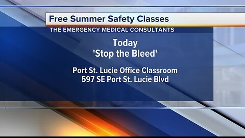 CPR, how to stop bleeding classes offered in Port St. Lucie