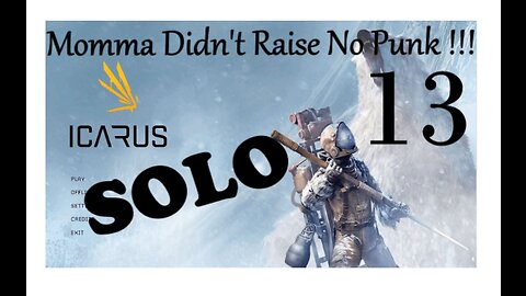Icarus SOLO Run 13 (Hard-Hardcore)
