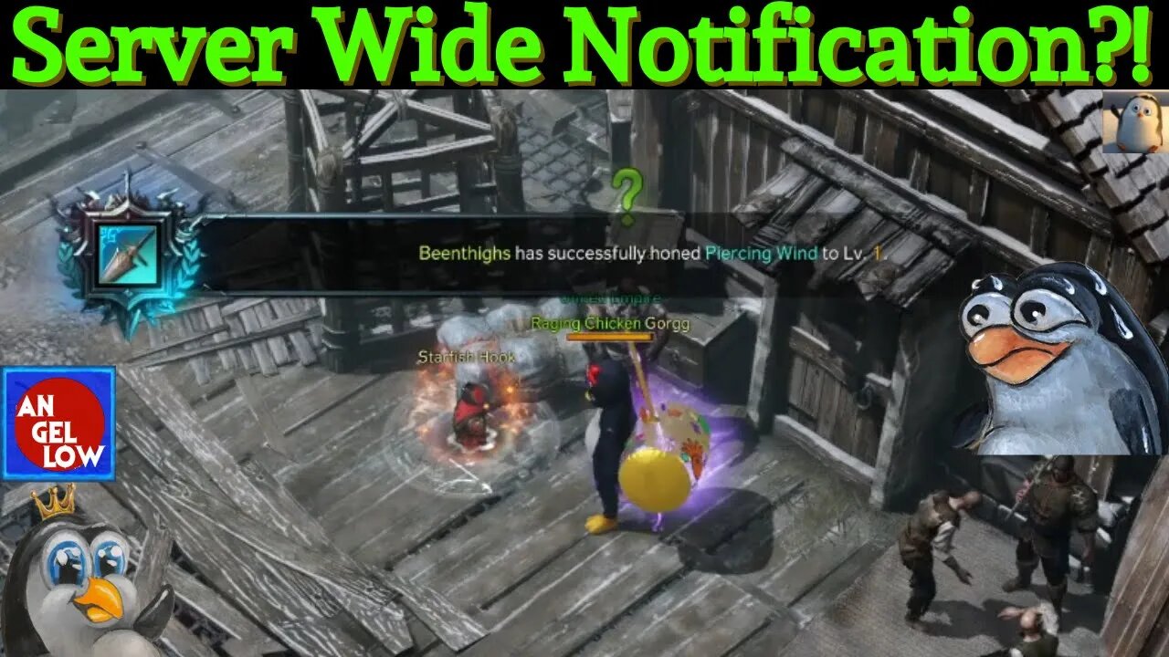 "Someone is F'n Whaling Right NOW!" Sidereal Weapon Server Wide Notification?!?!