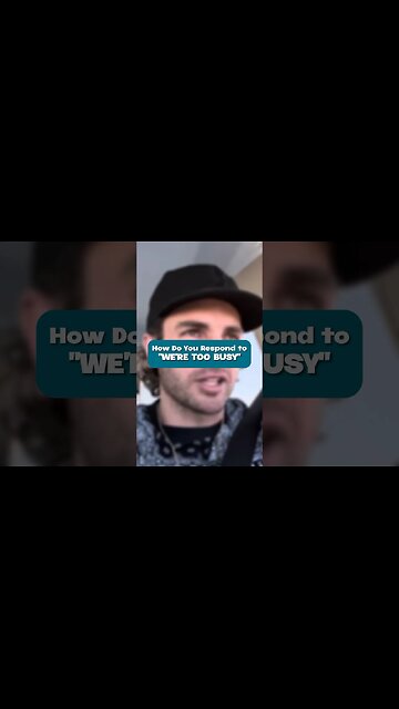 When Business Owners Say “We’re Too Busy”