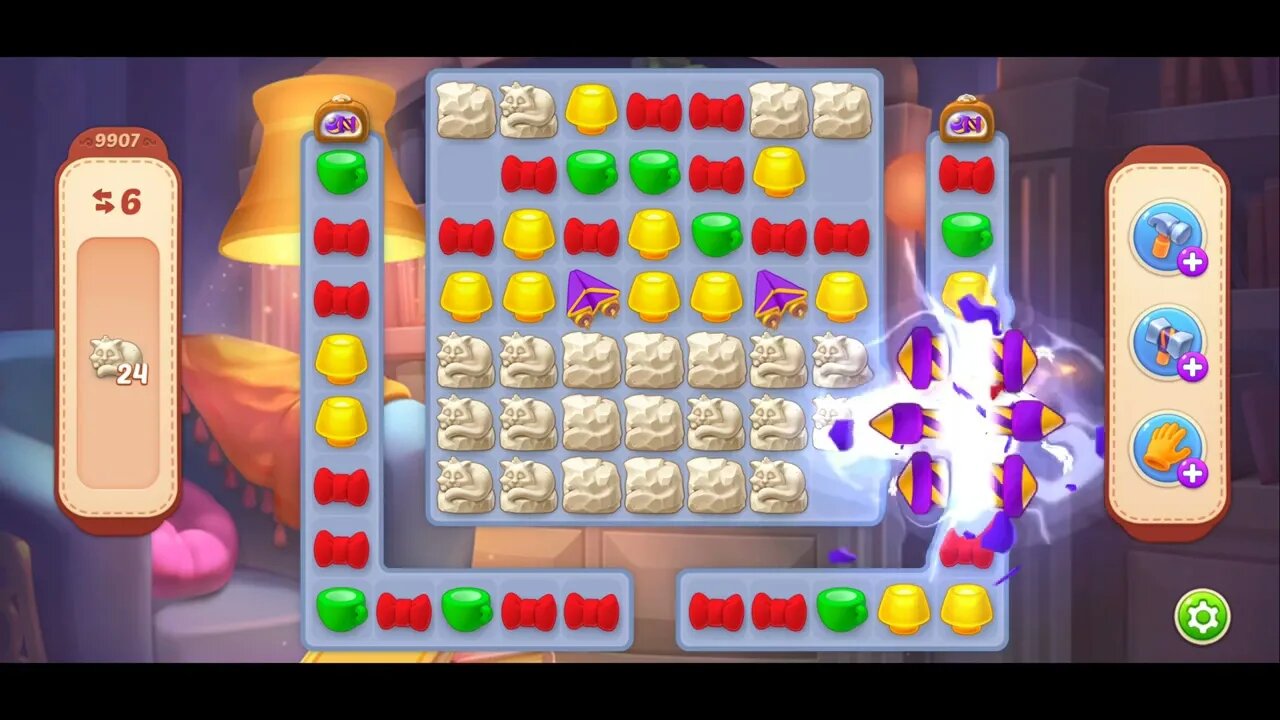 Playrix Homescapes Gameplay Walkthrough Level 9907