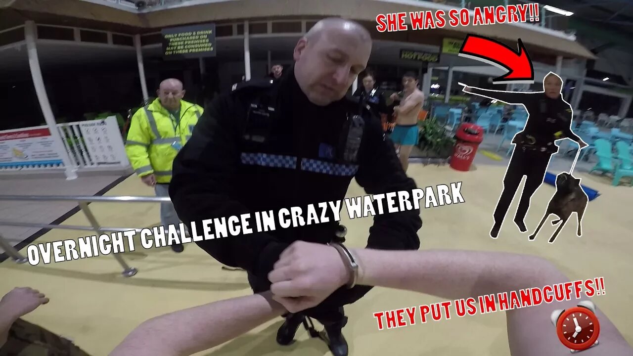 IT ALL WENT WRONG!! ANGRY POLICE TURNED UP WITH DOGS ON OVERNIGHT CHALLENGE