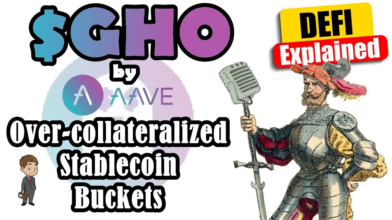 AAVE 's Stablecoin $GHO - Overcollateralized Buckets