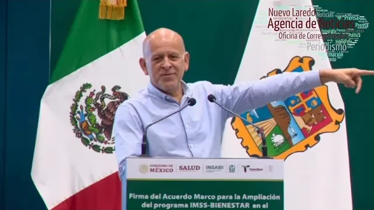 Firman gobernador y director del IMSS nuevo modelo de salud para Tamaulipas TW