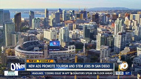 New ad hopes to lure visitors and talent to San Diego