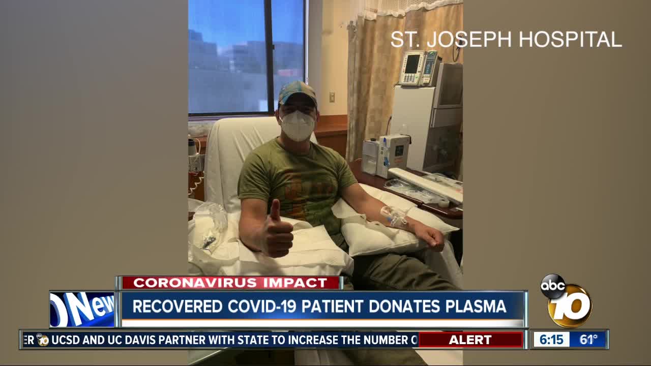 North County man donates antibody-rich plasma