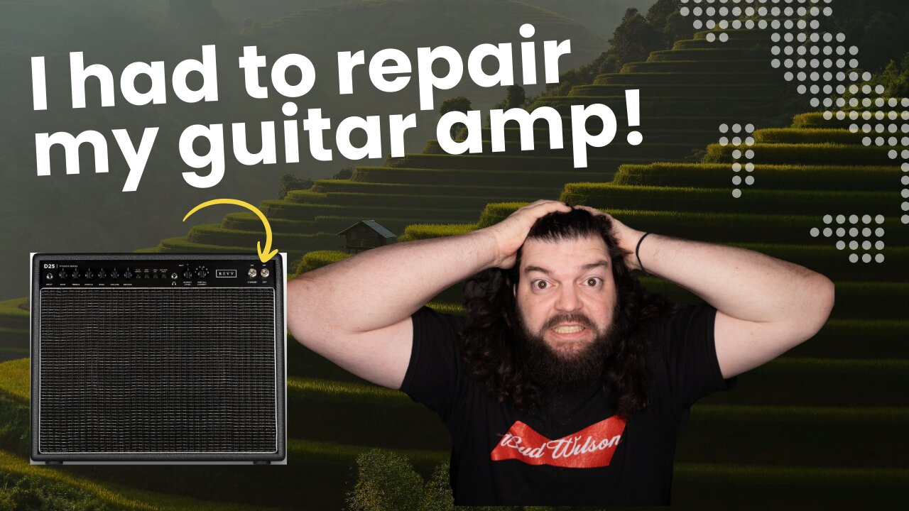 "Revv"iving My Broken Guitar Amp: Full Repair Process Explained!