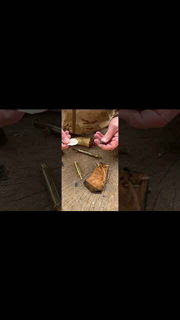 How the Pioneers did it. #shorts #pioneer #oldschool #history #hunting #edc