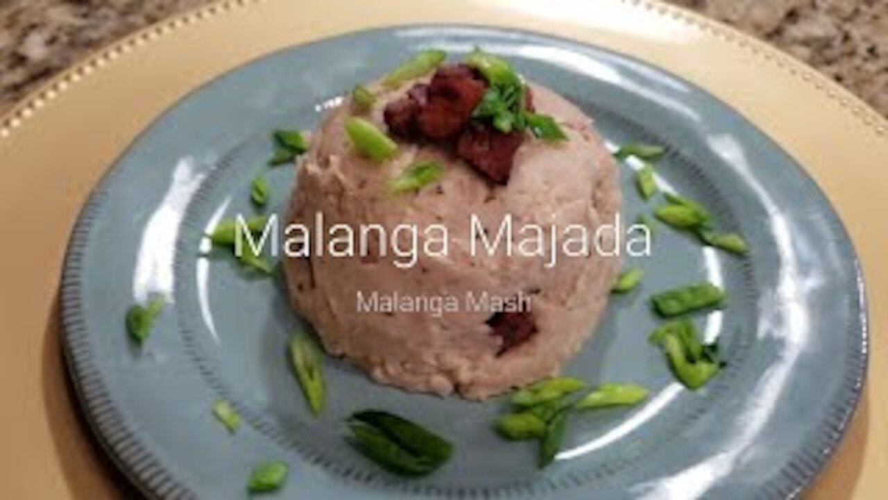 Malanga Taro Root Mash