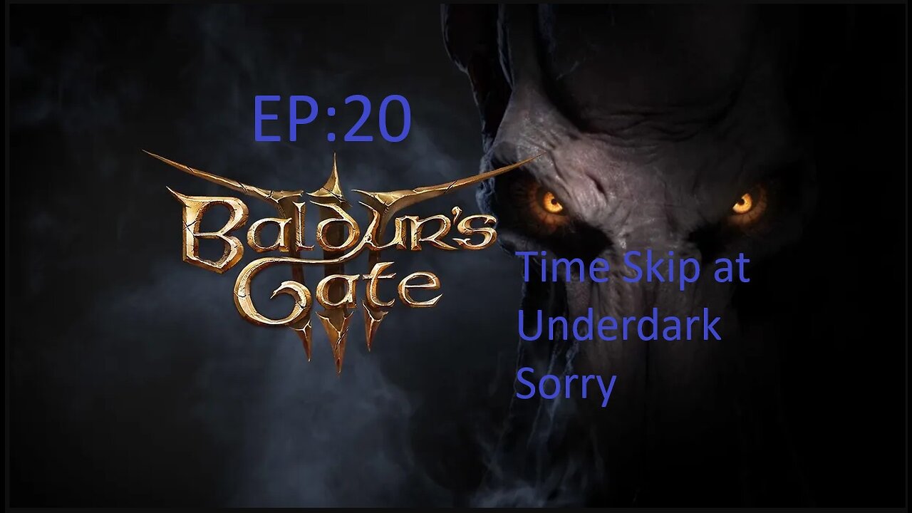 Baldur's Gate 3 EP20 Drow Rogue