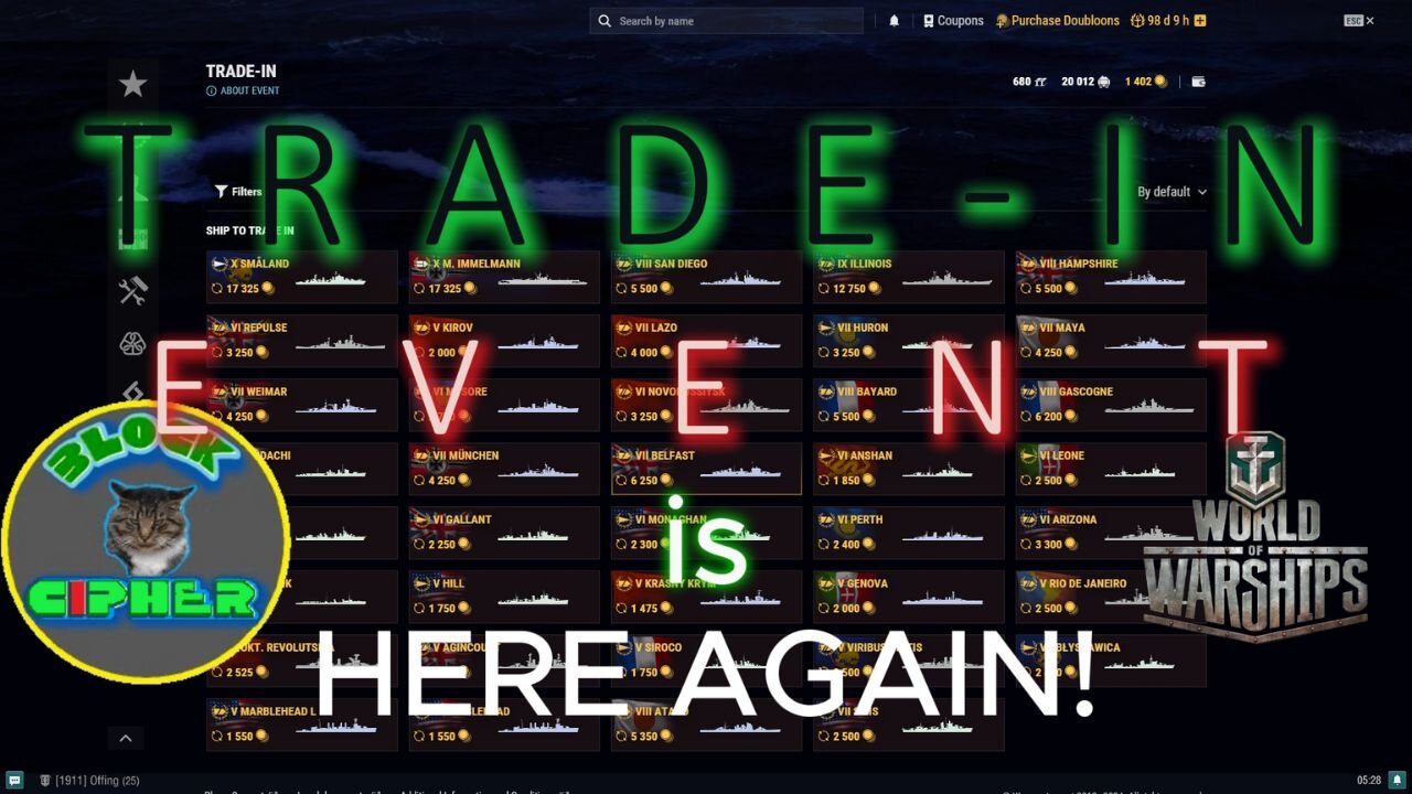 WoWS Trade-In Event is here!!! | 2 Ships