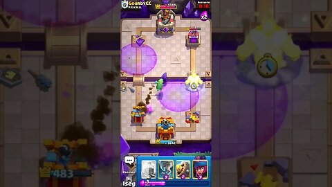 CLASH ROYALE SHORTS #136 - SÓ TEM PARTIDA TOP