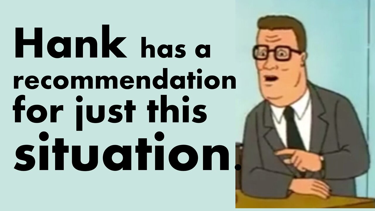 Hank Hill Hair Styling Recommendations (5 seconds)