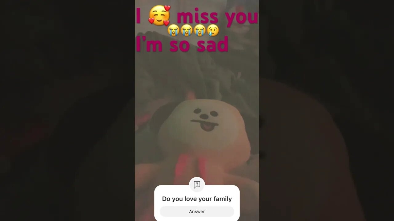 Cookie is so sad 