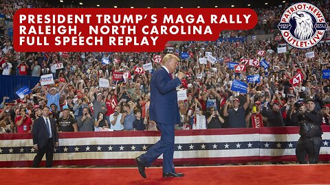 FULL SPEECH REPLAY: President Trump's MAGA Rally, Raleigh, NC. | 11-04-2024