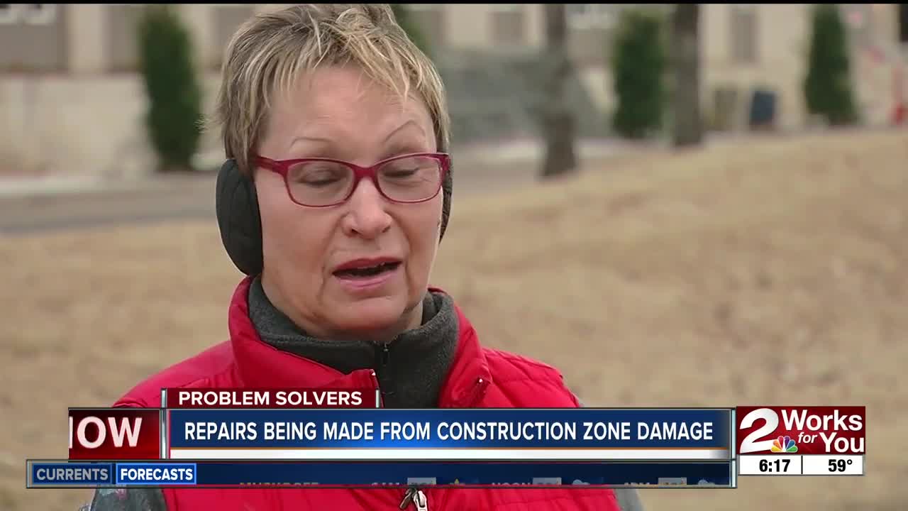 Problem Solver: Repairs Being Made From Construction Zone Damage