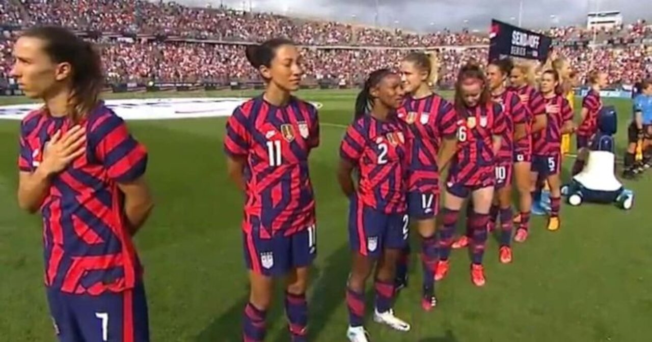 US Athletes Continue Disrespecting The Flag