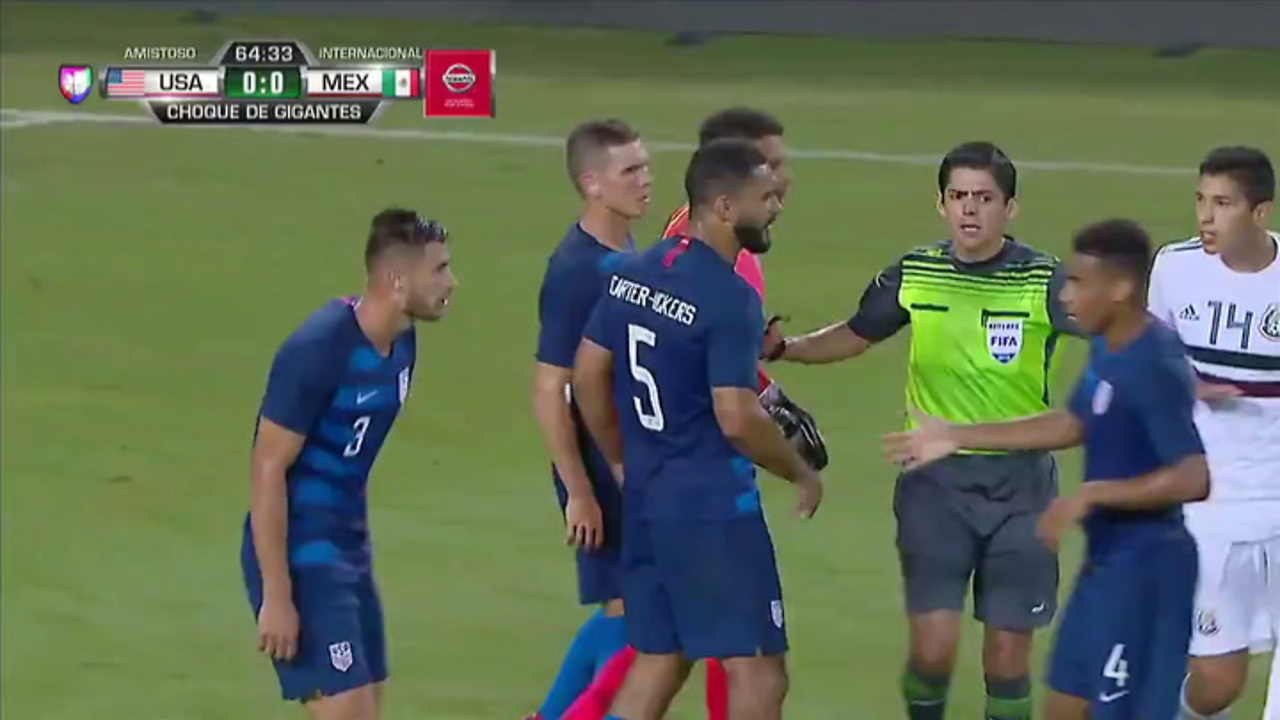 American Defender Pulls Off Ultimate Troll of Mexican Player as US Wins