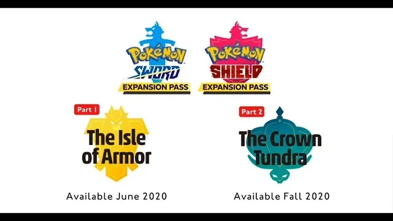 Pokémon Sword, Isle of Armor And Crown Tundra