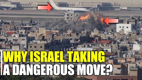 Israel bombards Beirut airport following its difficulties on the north front!