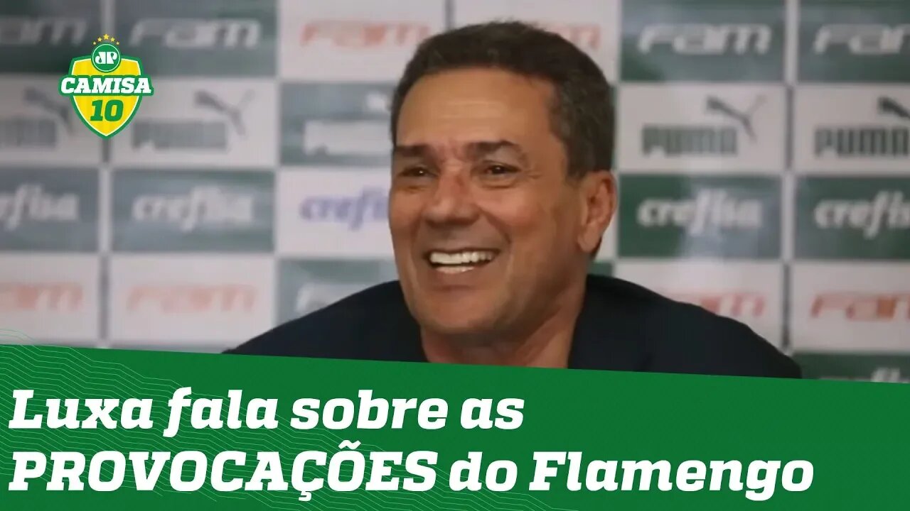 ELE É FO**! OLHA o que Luxemburgo falou das provocações do Flamengo ao Palmeiras!