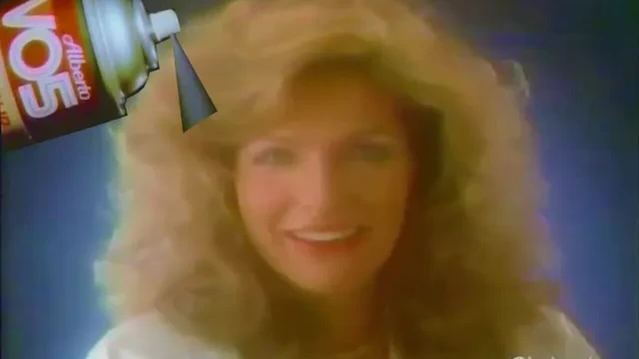 "VO5 Makes Good 80's Hair" 1986 VO5 Hairspray Commercial