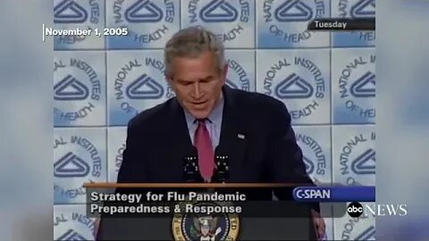 Listen to president George Bush back in 2005....