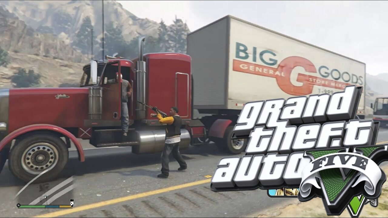 GTA 5 SEMI TRUCK ULTIMATE TRUCK DRIVING SIMULATOR SEMIS EPISODE 10