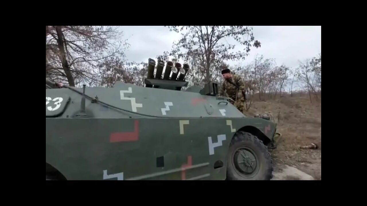 Ukraine War - Captured Ukraine Vehicle