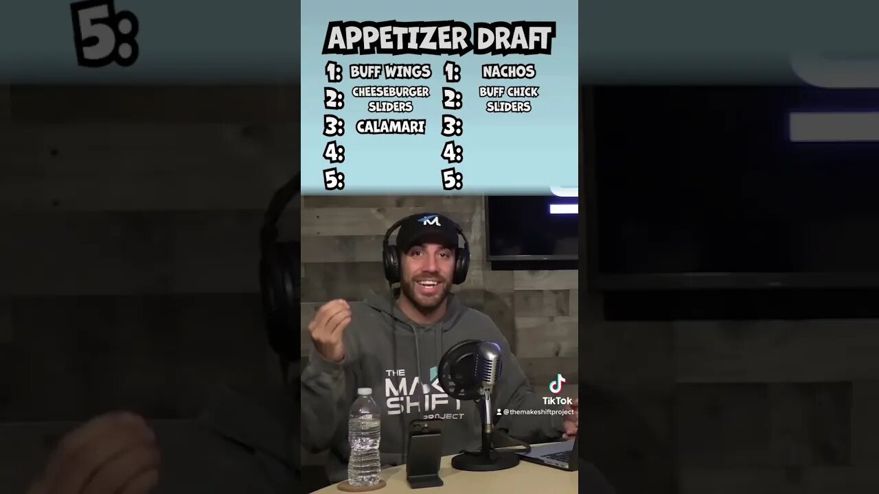 The Appetizer Draft!! Comment Who Won! #fyp #appetizer #foodtok #draft #food #friends