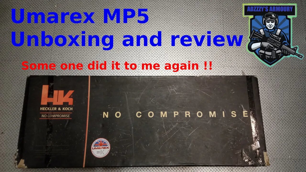 Umarex Airsoft MP5 AEG unboxing, repair, upgrade and review