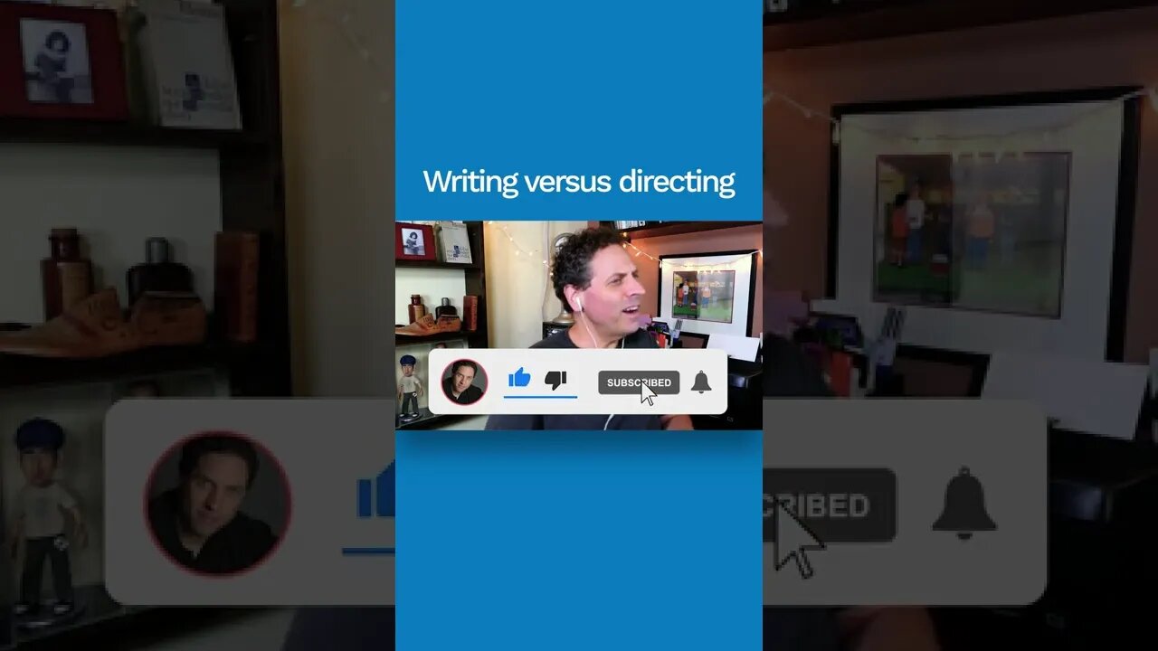 Writing Versus Directing - Screenwriting Tips & Advice from Writer Michael Jamin