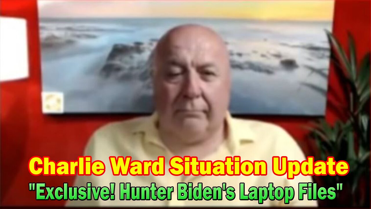 Charlie Ward Situation Update: "Exclusive! Hunter Biden's Laptop Files"