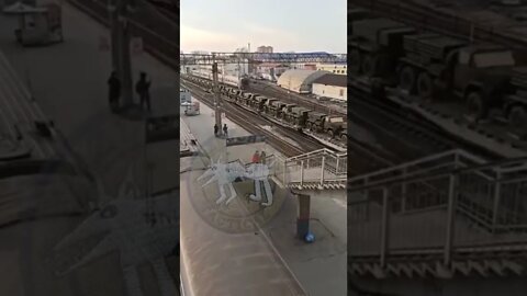 Reinforcement with 40 more BM-21 Grad MLRSs sent to Ukraine on a train