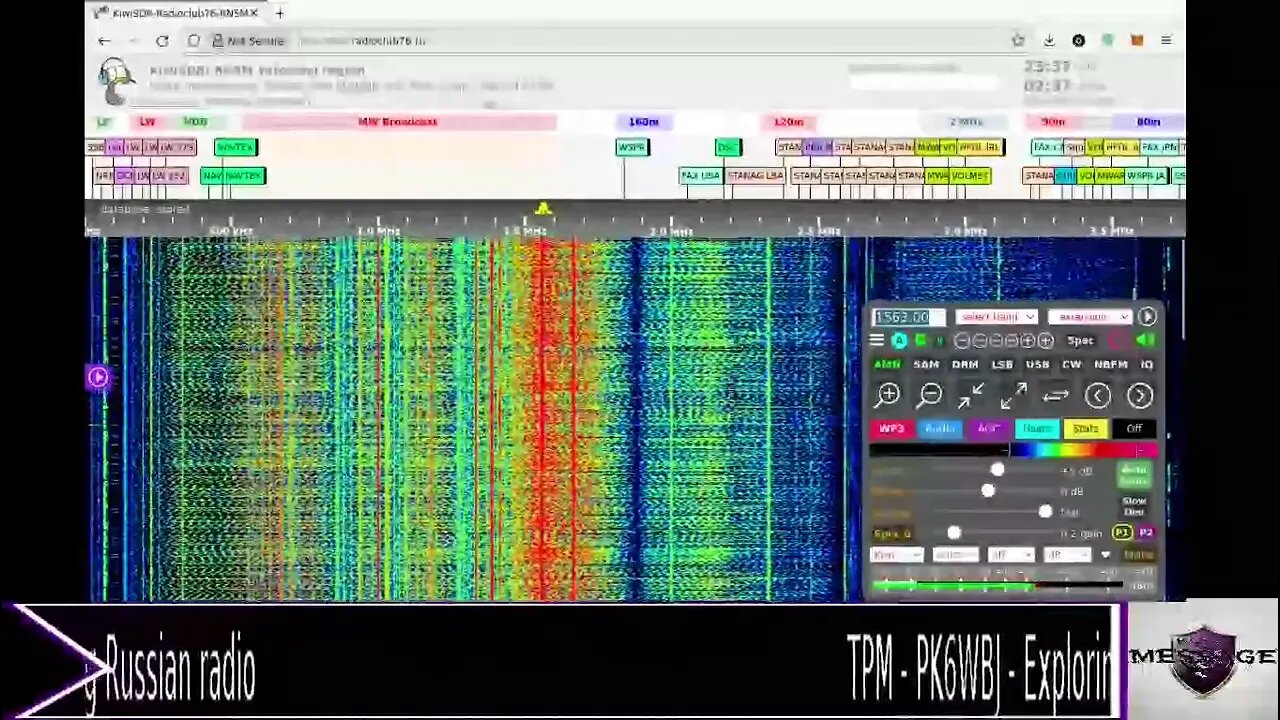 TPM - PK6WBJ - Exploring Russian radio