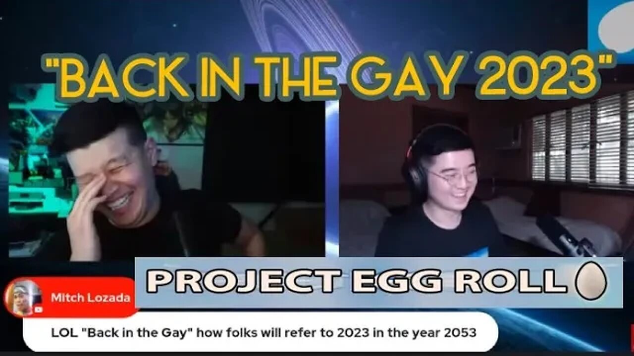 PROJECT EGGROLL PODCAST "Back In The Gay" 2023 | SUPER CHAT CLIP & SHOUT OUT