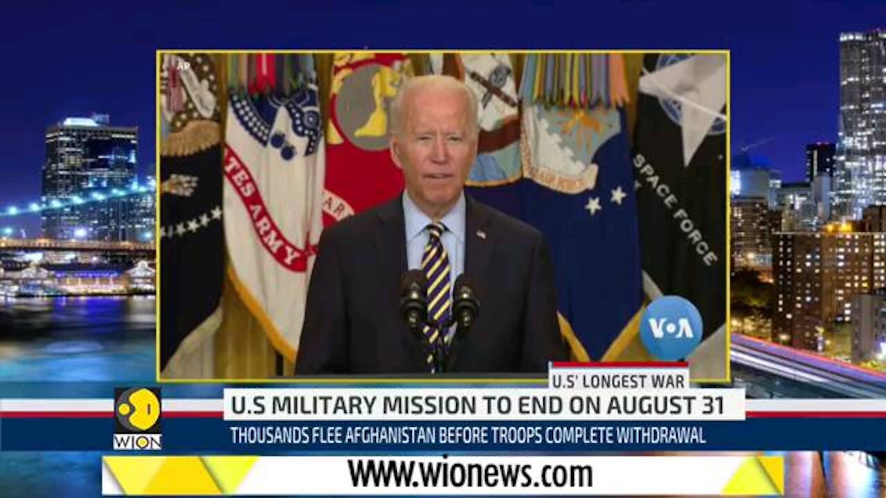 'Will not send another generation of Americans to war': Joe Biden | Afghanistan |Latest English News