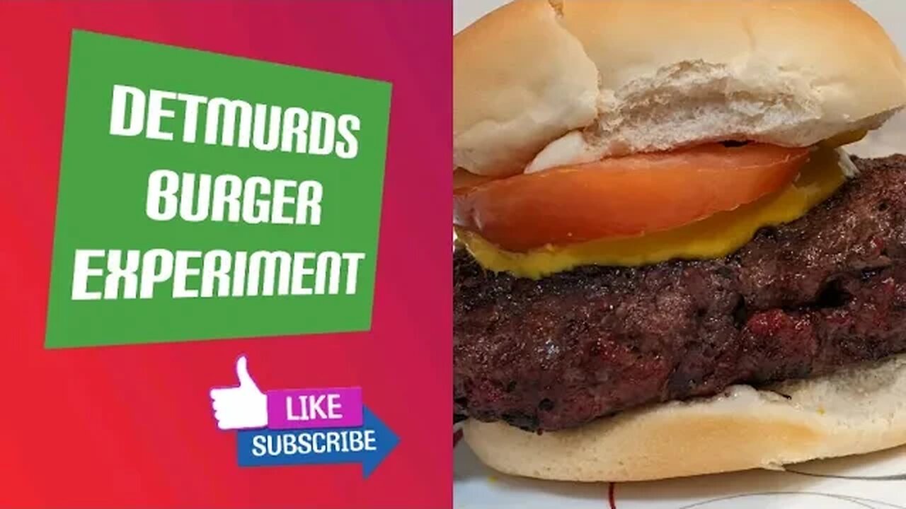 DETMURDS BURGER EXPERIMENT #pauliedetmurds